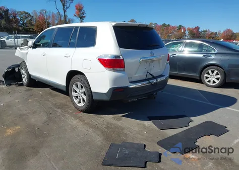 2012 Toyota Highlander from USA, damaged, VIN 5TDZA3EH8CS017926
